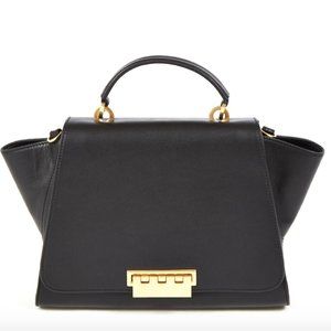 Zac Posen Eartha Leather Top Handle Bag